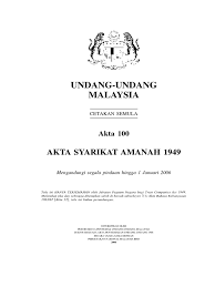 24 farid sufian shuaib, constitutional restatement of parallel jurisdiction between civil courts and syariah courts in malaysia: Akta Pemegang Amanah 1949 Dino Syukl