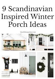 Check out our porch decor farmhouse selection for the very best in unique or custom, handmade pieces from our signs shops. 9 Scandinavian Inspired Winter Porch Ideas Winter Porch Winter Porch Ideas Scandinavian Farmhouse
