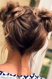Grab a hair brush, texturizing spray, hair elastic, bobby pins, and hair spray, because we're breaking down exactly how to do a messy bun and sharing a messy bun tutorial for super long hair. Medium Haircuts For Women Hairstyles For Medium Length Hair