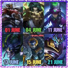 Find your new favourite hero by checking out our mobile legends tier list. Mobile Legends Hero And Skin Release Dates Schedule Pinoygamer Philippines Gaming News And Community