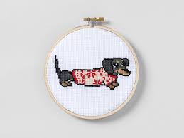 122 просмотра 2 года назад. Arts Crafts Sewing Dachshund Dog Counted Cross Stitch Pattern Needlework