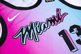 Authentic miami heat jerseys are at the official online store of the national basketball association. Miami Heat Unveil Viceversa City Edition Uniform For Nba 2020 21 Season Hot Hot Hoops