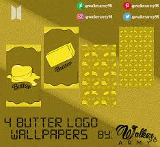 Unique bts butter logo stickers featuring millions of original designs created and sold by independent artists. Bts Butter Logo Wallpapers By Walkerarmy98 1 By Wallkerarmy98 On Deviantart