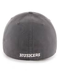 47 nebraska cornhuskers mens grey franchise fitted hat 48000057