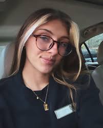 after, during, and before pics from cutie client @jerseygraceee refreshed  her money piece with lots of foils for a soft grow out and lower  maintenance ✨🤭 ps: I LOVE client selfies so