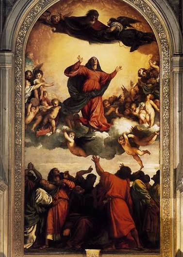 1518 티치아노, [성모 승천]Assumption of the Virgin - 미술관 그림 여행 - 아나벨리
