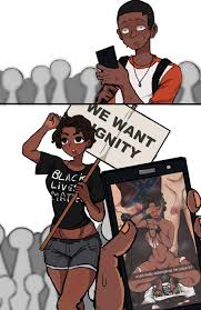 The duality of black girls. : rraceplay