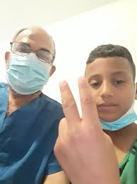 أخد بخاطر همام آخر جلسة وحب يصور معاي يسلم عليكم ..وربي يحفظه