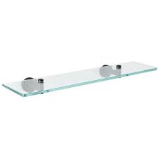 Not only bathroom glass shelf, you could also find another pics such as glass shelves, bathroom shelves, glass shelves for bathroom, bathroom glass shelf over toilet, glass bathroom wall. Milano Nero Modern Wall Mounted Bathroom Glass Shelf With Black Brackets 500mm Length