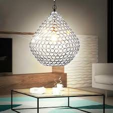 Kristall Pendel W 10 Led Kugel Lampe Hänge Esszimmer Messing