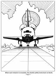 Coloring Page 04 Space Shuttle Landing Img 6771 Space Coloring Pages Colorful Pictures Space Shuttle