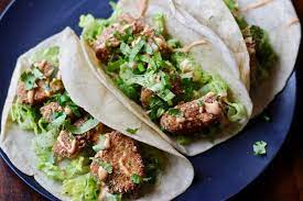 Roughly chop parsley, onion, and garlic. Fish Tacos My Life After Dairy Recipe Fish Tacos Quick Taco Recipes Dinner Recipes