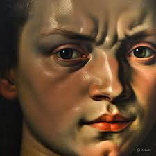 Alan Spazzali "In the Mood of Caravaggio" (Enlarge to view full image)