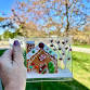 Fused Glass Gingerbread House