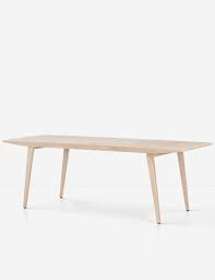 Tapered Legs And Detailing Add A Mid Century Touch To This Slatted Dining Table Th Outdoor Folding Table Modern Kitchen Tables Midcentury Modern Kitchen Table
