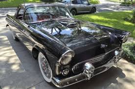 Image result for Black 1955 Thunderbird