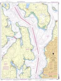 Noaa Chart 18473 Puget Sound Oak Bay To Shilshole Bay