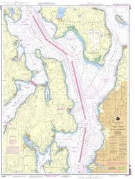 Noaa Chart 18473 Puget Sound Oak Bay To Shilshole Bay
