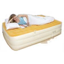 Beautyrest Plush Aire Raised Air Mattress With Electric Pump Mattress Sizes Air Mattress Air Mattress Camping