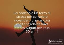 Frasi Di Auguri Per I 30 Anni Aforisticamente