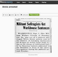 Huntingdon's Very Own Women Suffragists