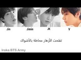 اغنية Bts لجين و جيمين و تاي و جونكوك داخل حديقة مليئة بالوحدة Youtube Bts Army Jimin Bts V