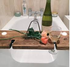 Bambusi bathtub caddy tray with book and wine holder for a spa relaxing bath with extend. Bath Tray Bath Caddy Bath Shelf Bath Rack Bath Wine Etsy In 2021 Bath Tray Bath Caddy Bath Wine Glass Holder
