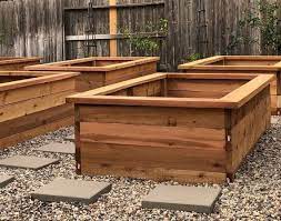 The soil in a raised bed doesn't dry out as fast as it does in a regular garden. Plans Only 4 X 8 Cedar Raised Garden Bed Diy Etsy
