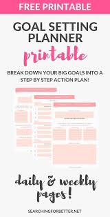 Free Printable Goal Planner For 2021 Sfb Collective Free Goal Printables Goal Planner Printable Goal Planner Printable Free