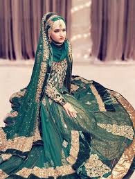 Latest Bridal Hijab Styles Dresses Designs Collection 2019 2020 Bridal Hijab Styles Bridal Dresses Hijab Style Dress