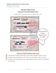 There are several ways to get your moneygram money order funds returned. Chapter 6 Check Fraud Final