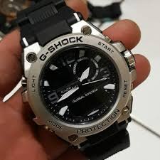 Hz92 casio original jam tangan pria casio g shock hitam tali rubber jam tangan branded premium jam tangan sport digital led pria. Jual Jam Tangan Pria Wanita G Shock Rantai Fiber Tripule Time Di Lapak Yolla Watch Bukalapak