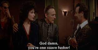 A quote can be a single line from one character or a memorable dialog between several characters. Great Moments In Swearing Blue Velvet Strong Language