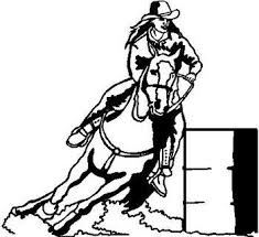 Barrel Racing Horse Coloring Pages Google Search Barrel Racing Horse Silhouette Horse Coloring Pages