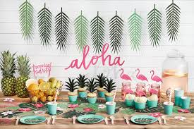 Create Fresh Funny And Colourful Events With Aloha Collections Aloha Party Partyideas Partydecor Alohacolle Tropical Party Aloha Party Party Decorations