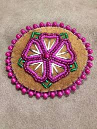 Maybe you would like to learn more about one of these? Red Purple Flower With Porcupine Quills Pin By Alaska Beadwork Native Beading Patterns Bead Art Beaded Crafts