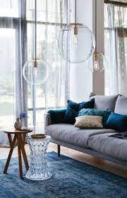 Marcel 400mm Pendant In Clear Brass Lamps Living Room Elegant Living Room Design Living Room Lighting