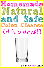 safe homemade natural colon cleanse