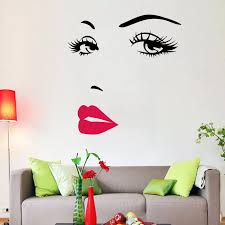 Free delivery & 30 day returns! Hot Marilyn Monroe Face Sexy Lip Home Decor Wall Sticker Decals Art Mural Diy Wall Sticker Decorative Wall Stickershome Decor Wall Sticker Aliexpress