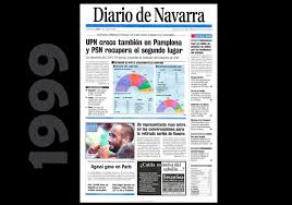Con 365 días fue 1999 normal y no un año bisiesto. Hemeroteca Visual Del Seis De Junio Diario De Navarra