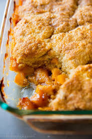 Still as good as the original! Fresh Peach Cobbler Biscuit Topping Sally S Baking Addiction