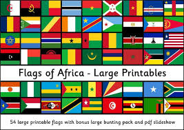 Flags Of Africa Large Printable Flags Africa Flag Matching Cards Fun Activities For Kids