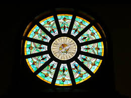 Applejack Lane Church Windows Rose Window Light Colors