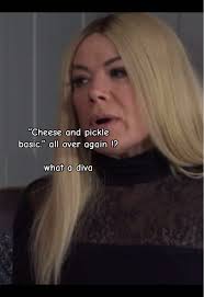 Sharon Cheese and Pickle Scene