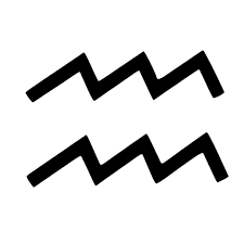 Aquarius Symbol Vinyl Decal Etsy Aquarius Symbol Tattoo Aquarius Symbol Elements Tattoo