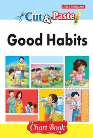Amazon In Buy Cut Paste Good Habits Chart Book Book
