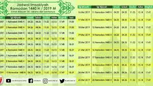 Download jadwal imsak ramadhan 1440 h (2019 m) format pdf kota seluruh indonesia. Jadwal Imsak Dan Buka Puasa Hari Kedua Ramadan 1440 H Atau Selasa 7 5 2019 Warta Kota