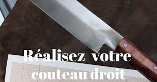 Realisez Votre Couteau Droit En 2020 Couteau Artisan Coutelier Coutellerie