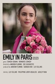 There are still many clichés about the french and paris. Emily In Paris By Jessi Film Posters Minimalist Movie Posters Minimalist Film Posters Vintage