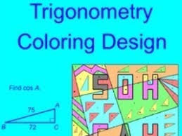 How tall was the pyramid, assuming it's faces we're inclined at 52? Trigonometry Find Trig Ratios Coloring Activity Easy Harder Teaching Resources